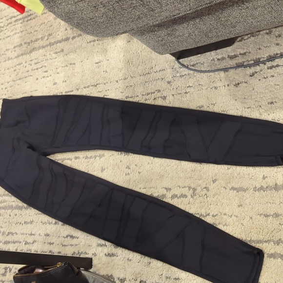 Lululemon Wunder Under Pant (Hi-Rise) (Tech Mesh) Black - Picture 7 of 12